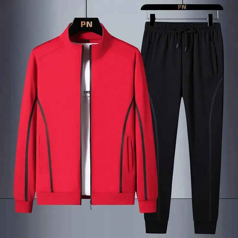 Men's Casual warm Tracksuit set