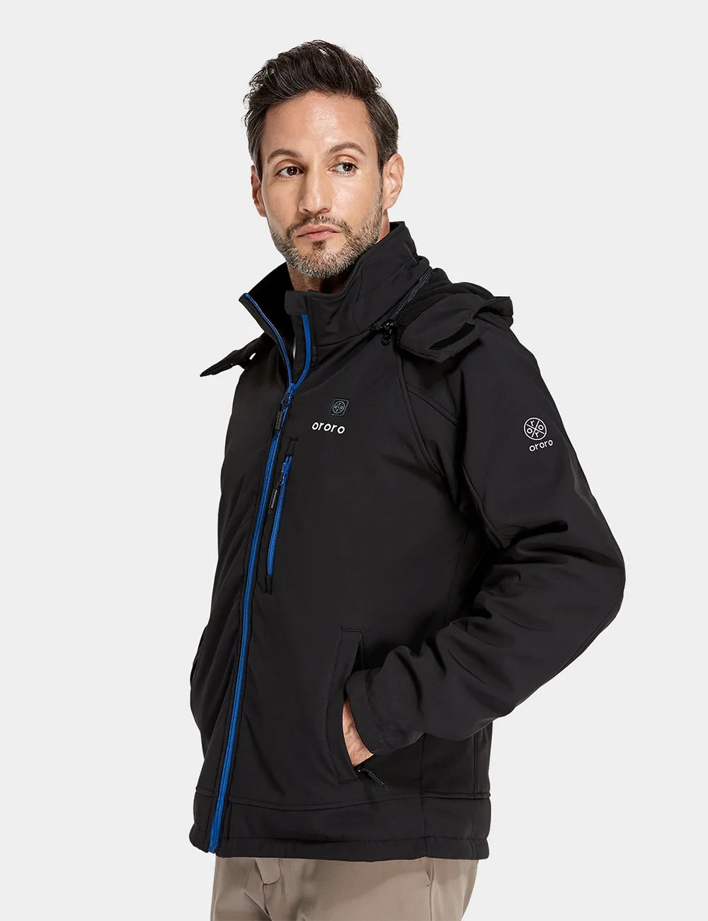 Men's Classic Heated Jacket - Black / Other Colours