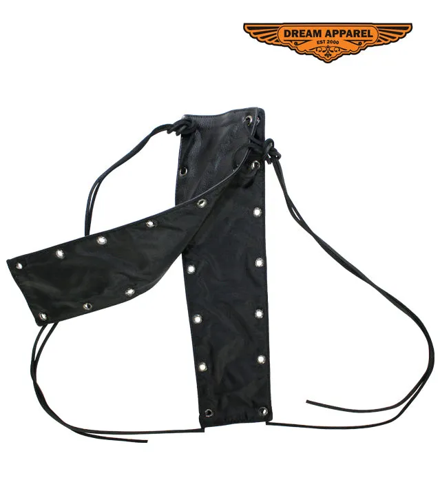 Mens Naked Cowhide Leather Vest Extender (Fits: MV301-11, MV303-11, MV3090-11)