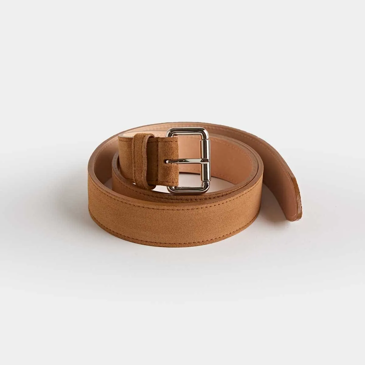 Moroccan Flame Chiltern Suede Leather Belt