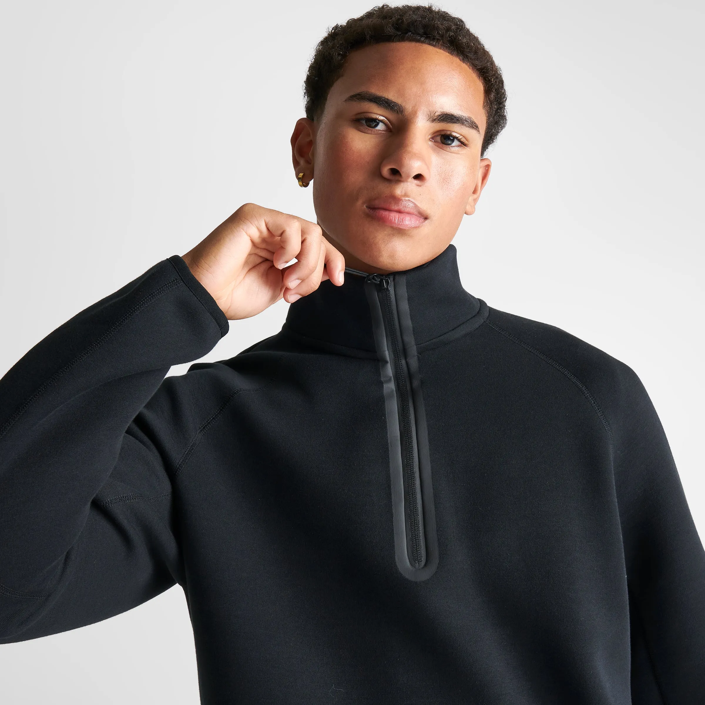 Nike Sportswear Tech Fleece Half-Zip Top / Black