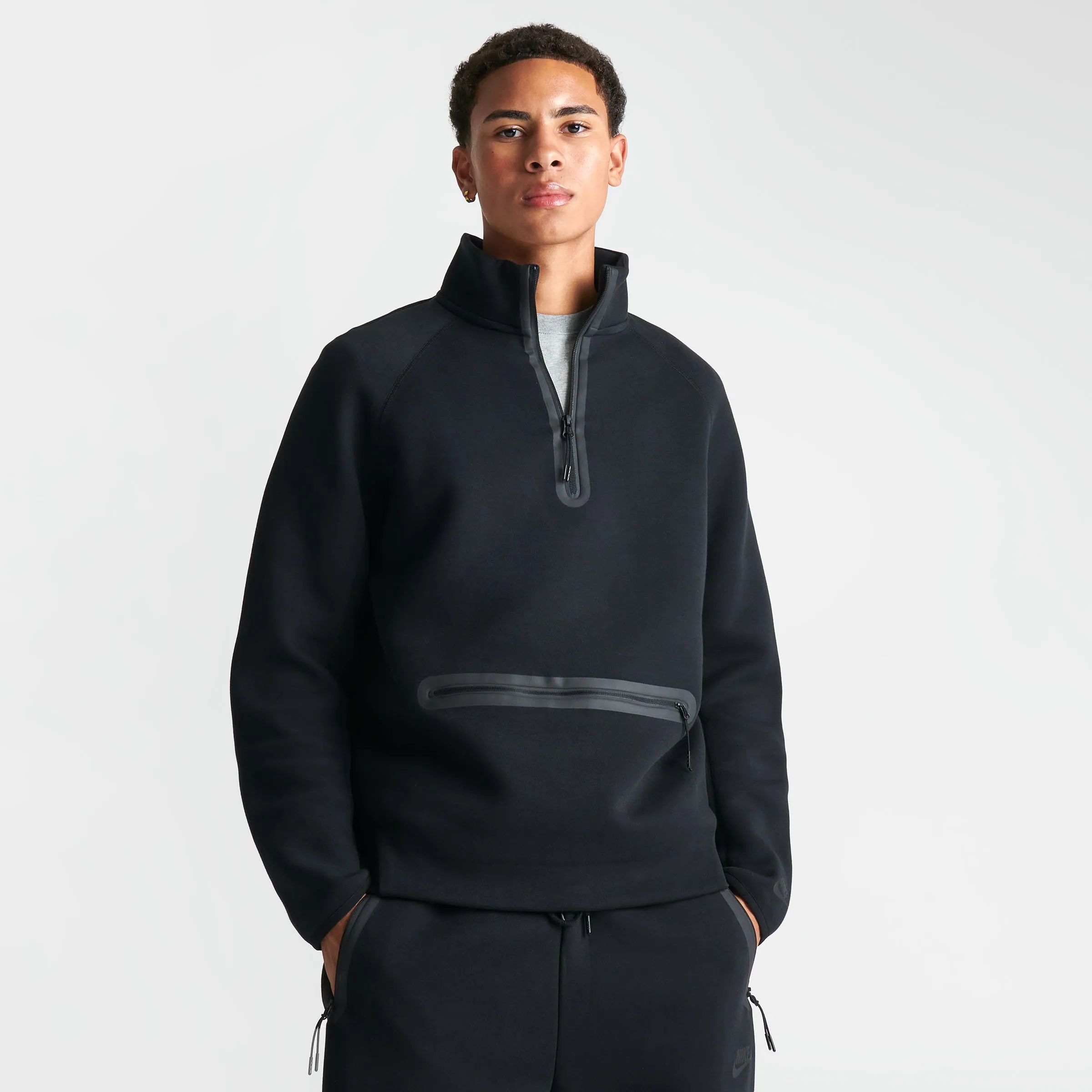 Nike Sportswear Tech Fleece Half-Zip Top / Black