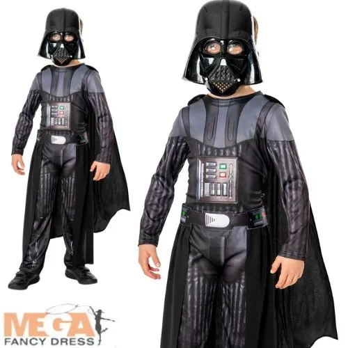 Officially Licensed Darth Vader Kids Star Wars Costume