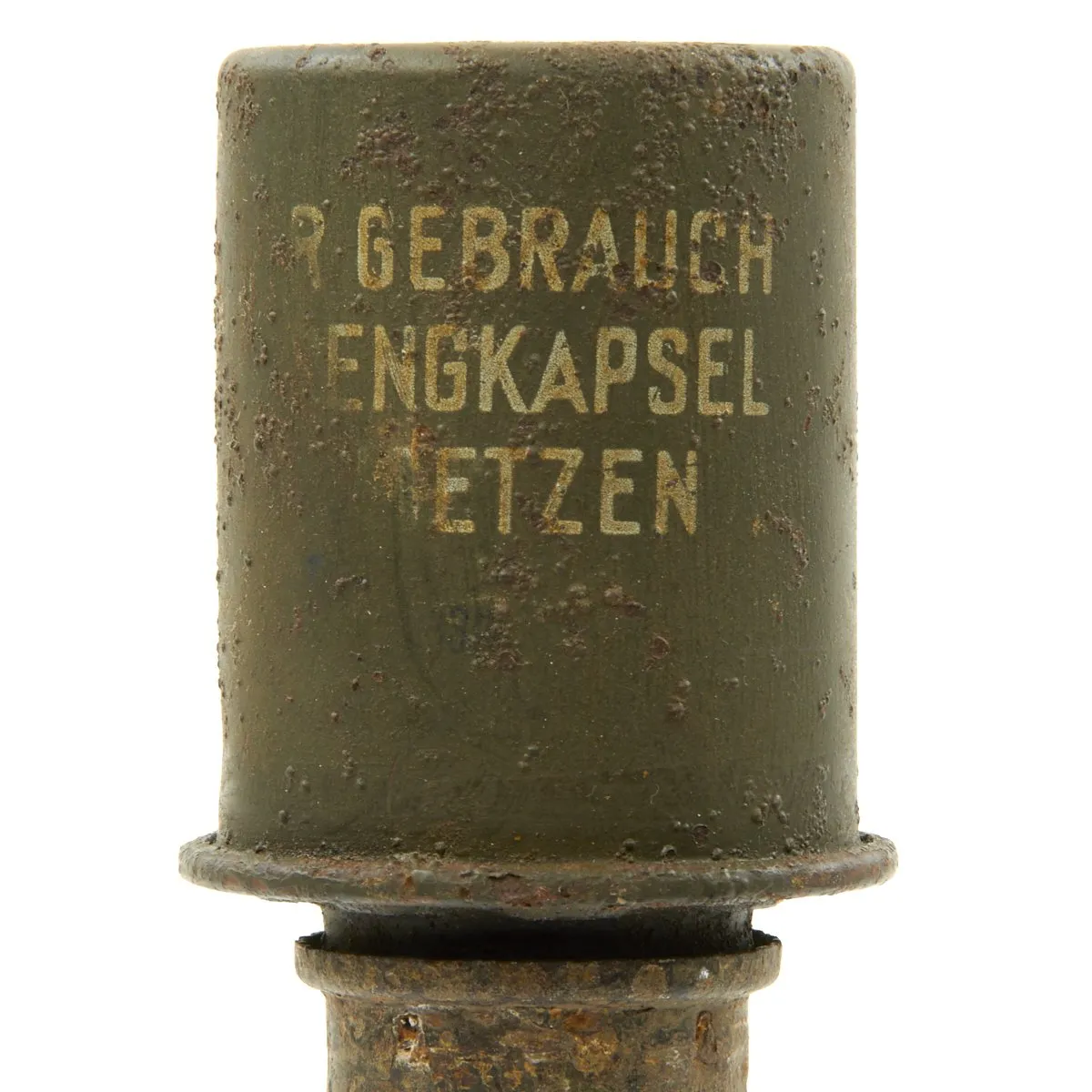 Original German WWII M24 Stick Grenade Dated 1942 by Vossloh-Werke GmbH