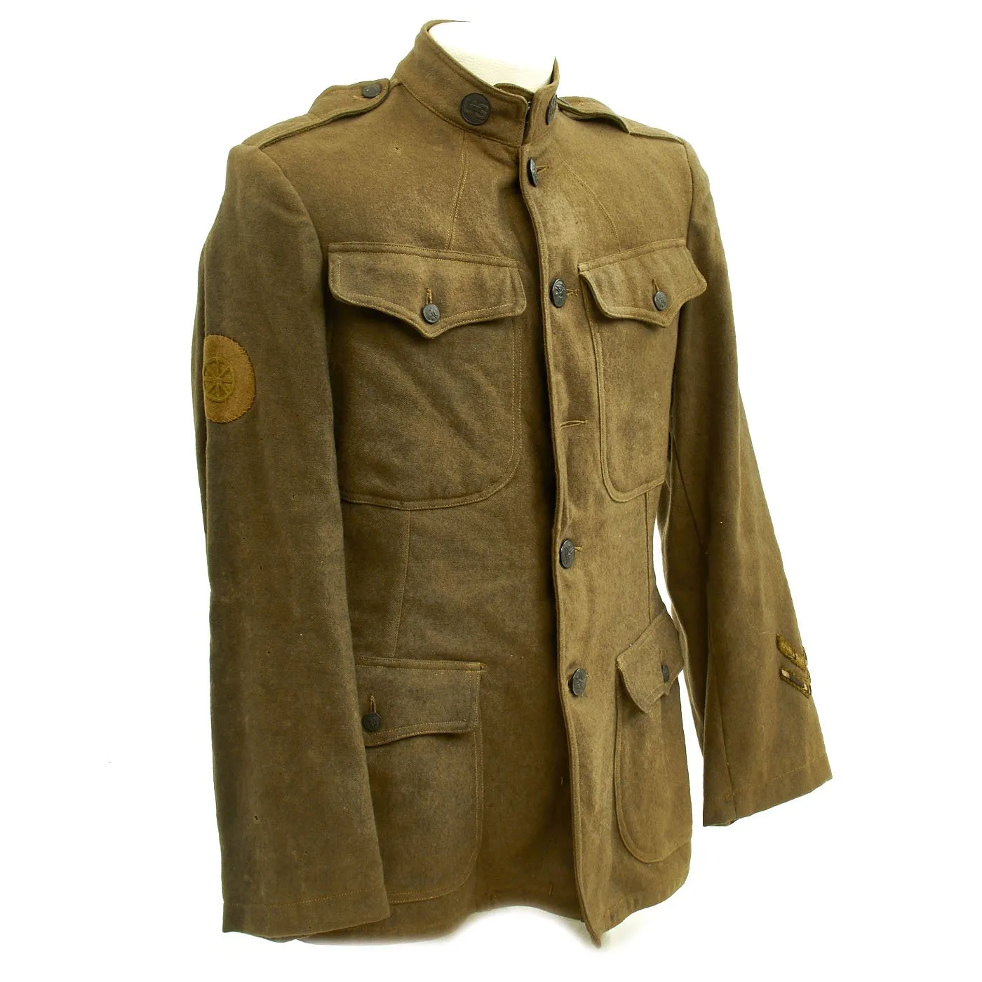 Original U.S. WWI Engineer Uniform Jacket with Hate Belt