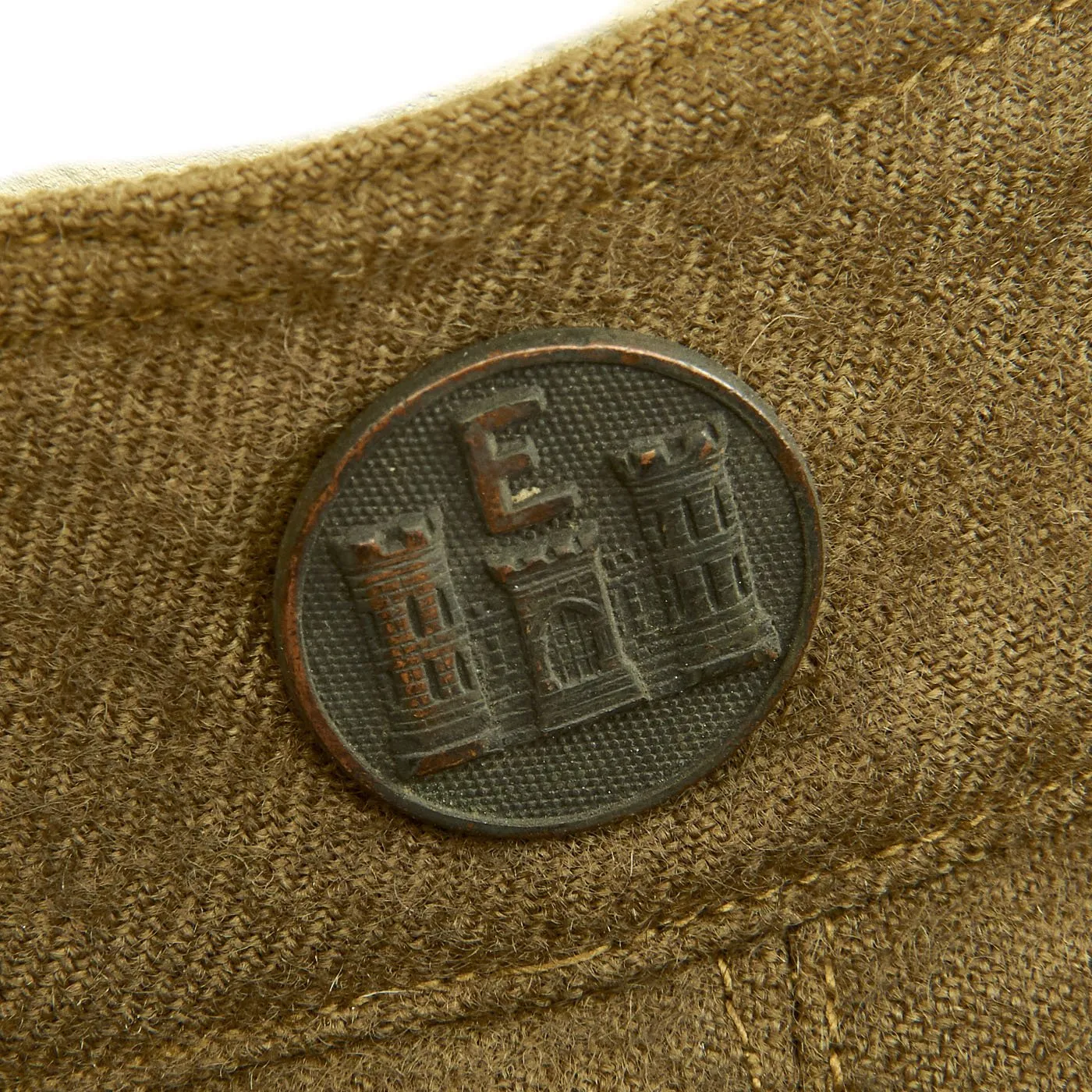 Original U.S. WWI Engineer Uniform Jacket with Hate Belt