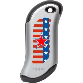 Patriotic Star: HeatBank<sup>®</sup> 9s Rechargeable Hand Warmer