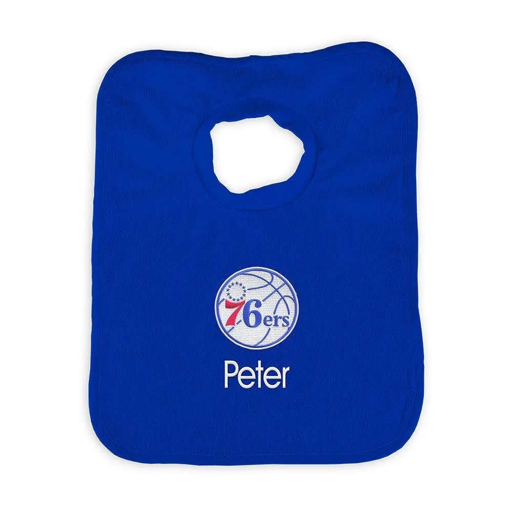 Personalized Philadelphia 76ers Pullover Bib