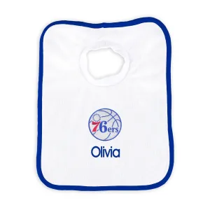 Personalized Philadelphia 76ers Pullover Bib