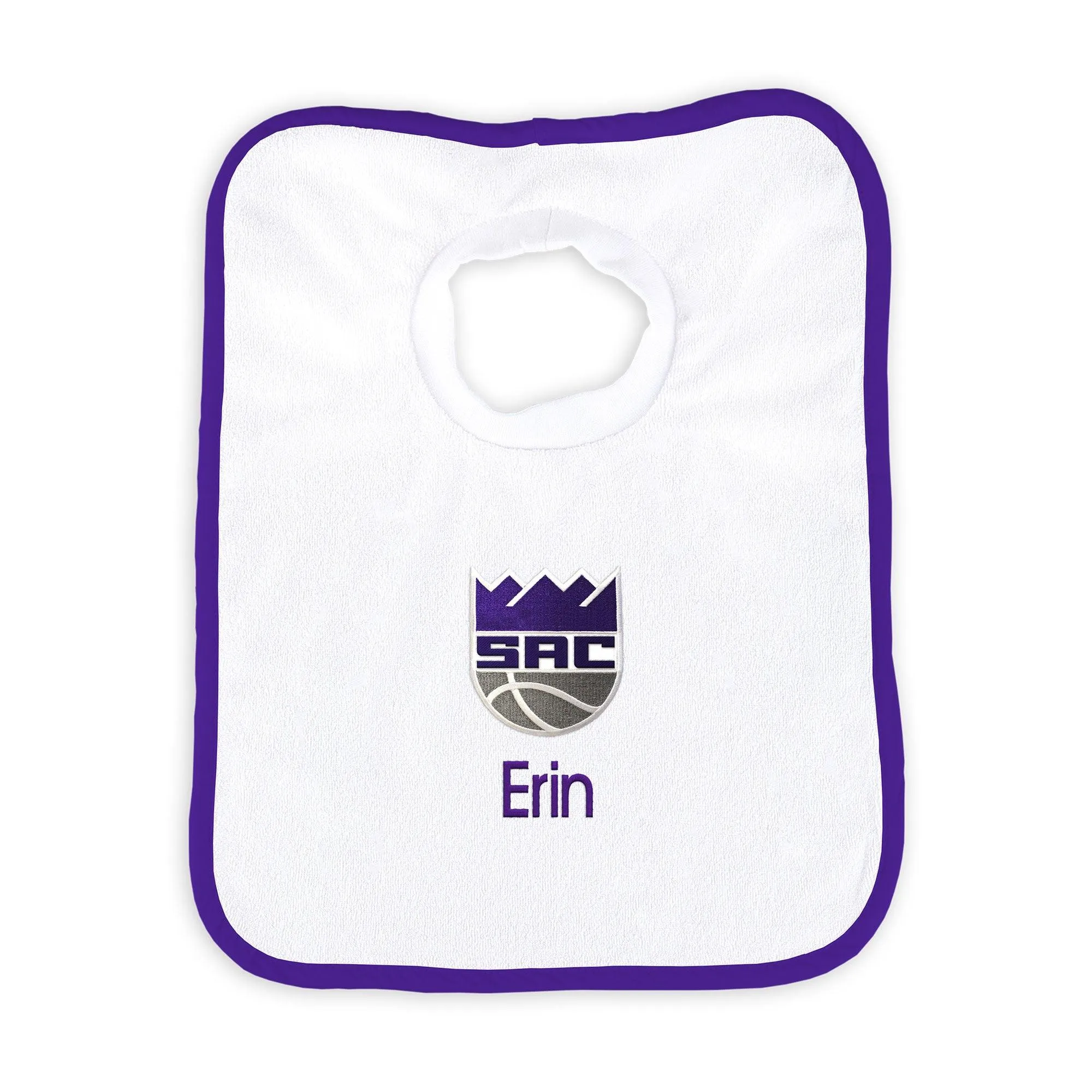 Personalized Sacramento Kings Pullover Bib