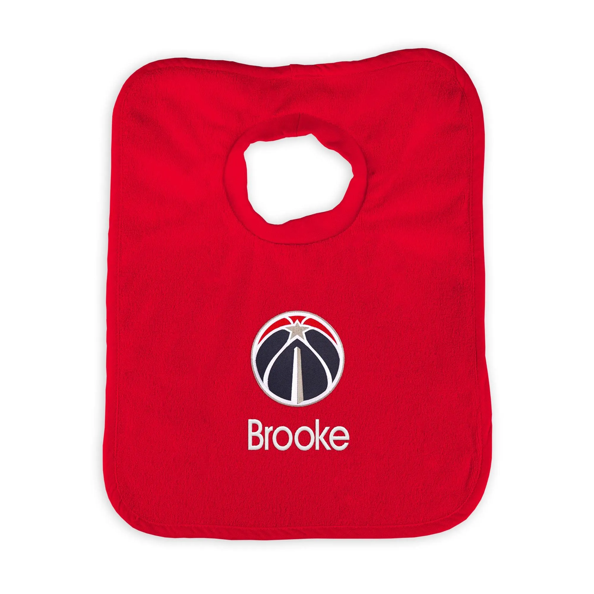 Personalized Washington Wizards Pullover Bib