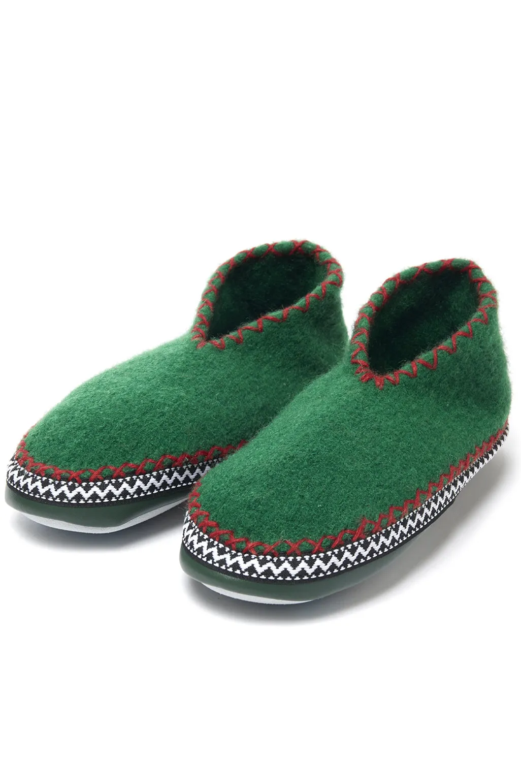 Plakolm Austrian Hut Slippers - Green