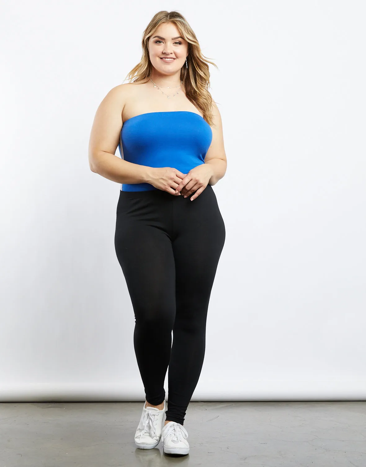 Plus Size Here And There Leggings