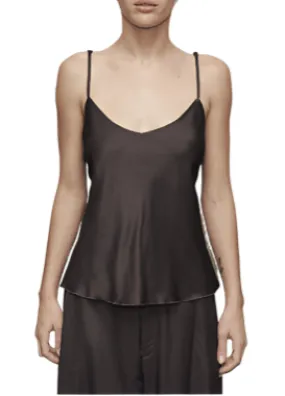 Porcini Silk Claire Camisole Tank