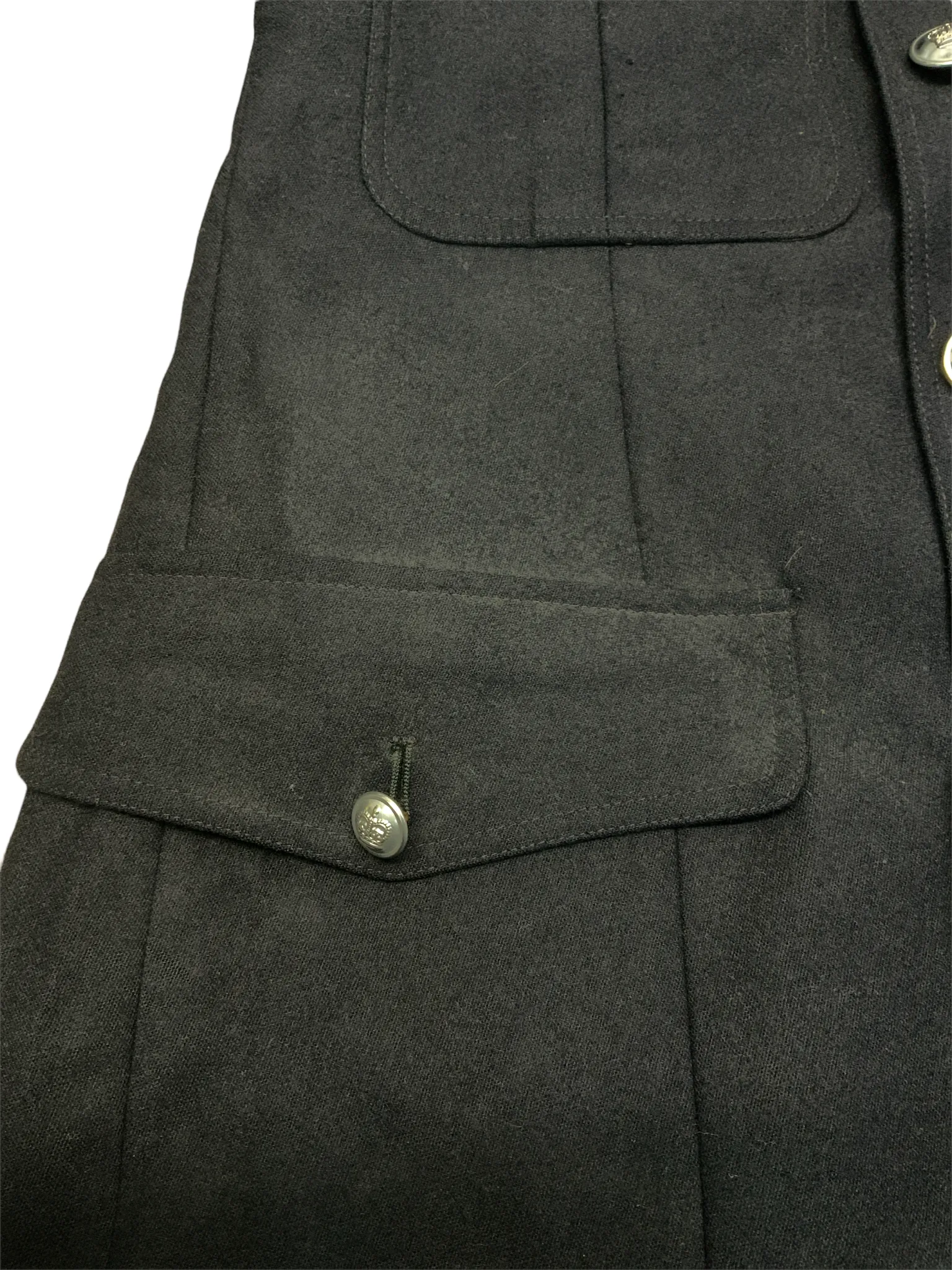 Prison Service Dark Navy Mens Dress Tunic Jacket Theatre Collectors Grade B