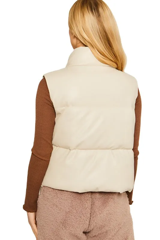 PU Padded Vest