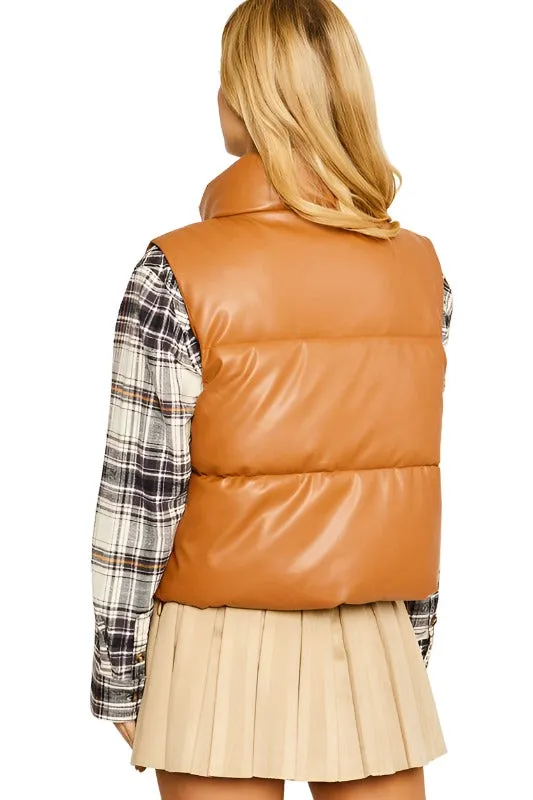 PU Padded Vest