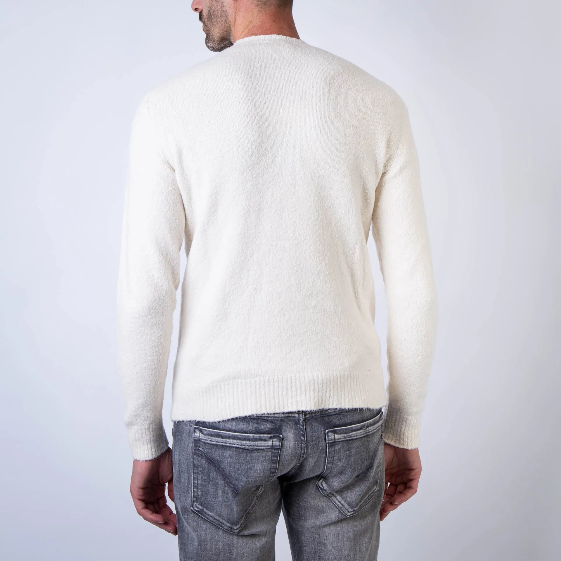 ROBERTO COLLINA SWEATER RA45001 02 IVORY