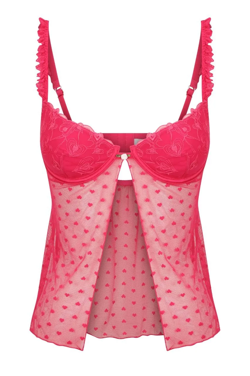 Romeo Camisole Hot Pink