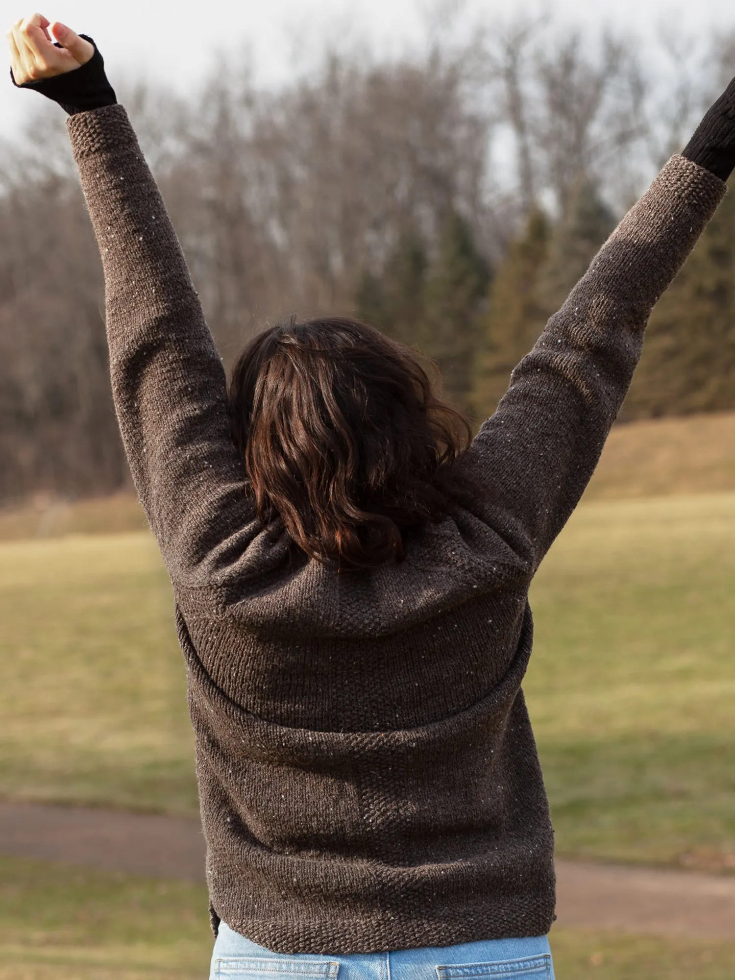 Rough Edges Pullover <br/><small>knitting pattern</small>