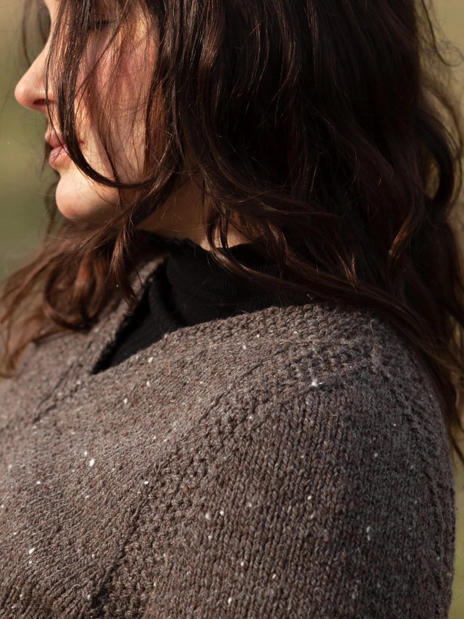 Rough Edges Pullover <br/><small>knitting pattern</small>