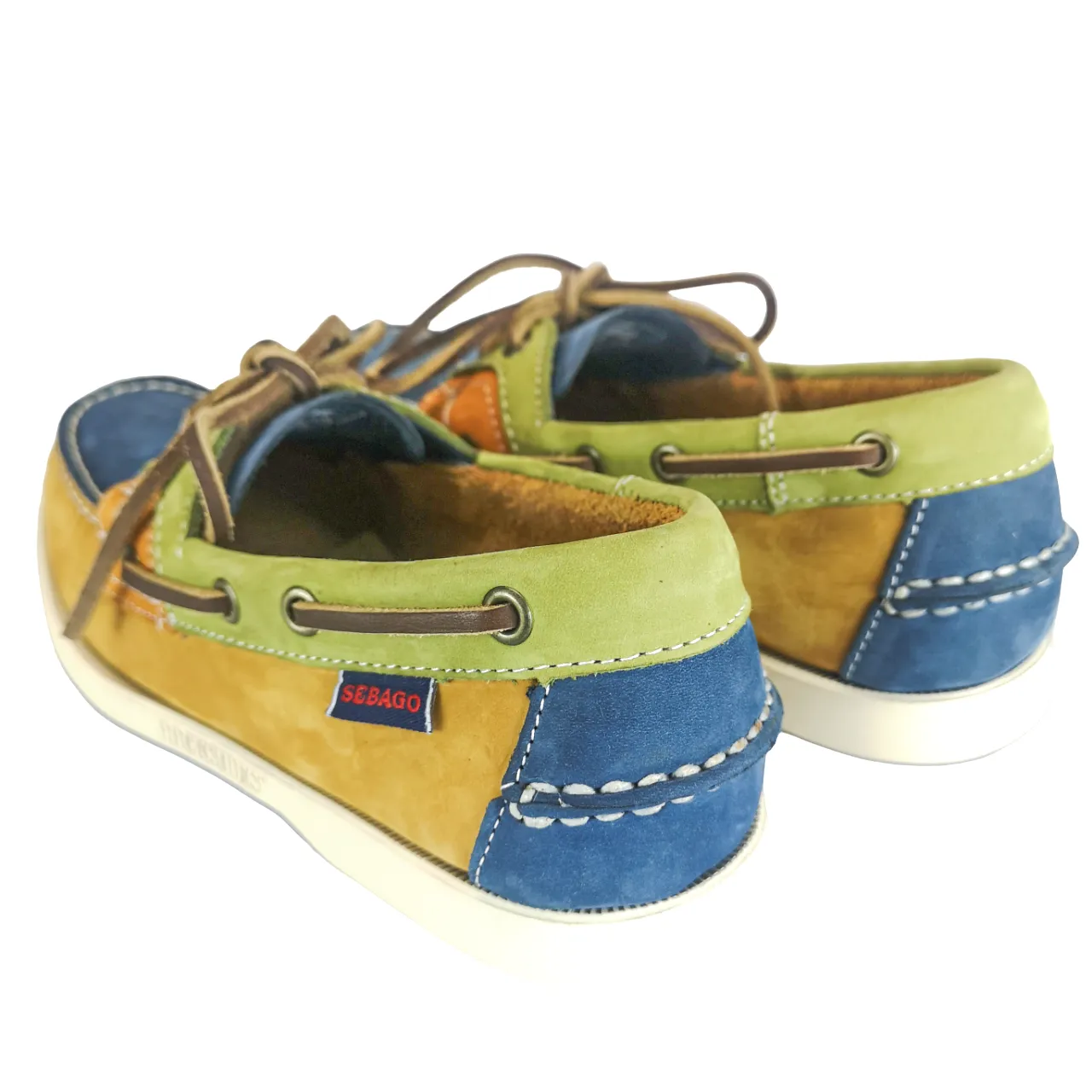 SEBAGO Rossiland Mustard Multi Dockside Shoe