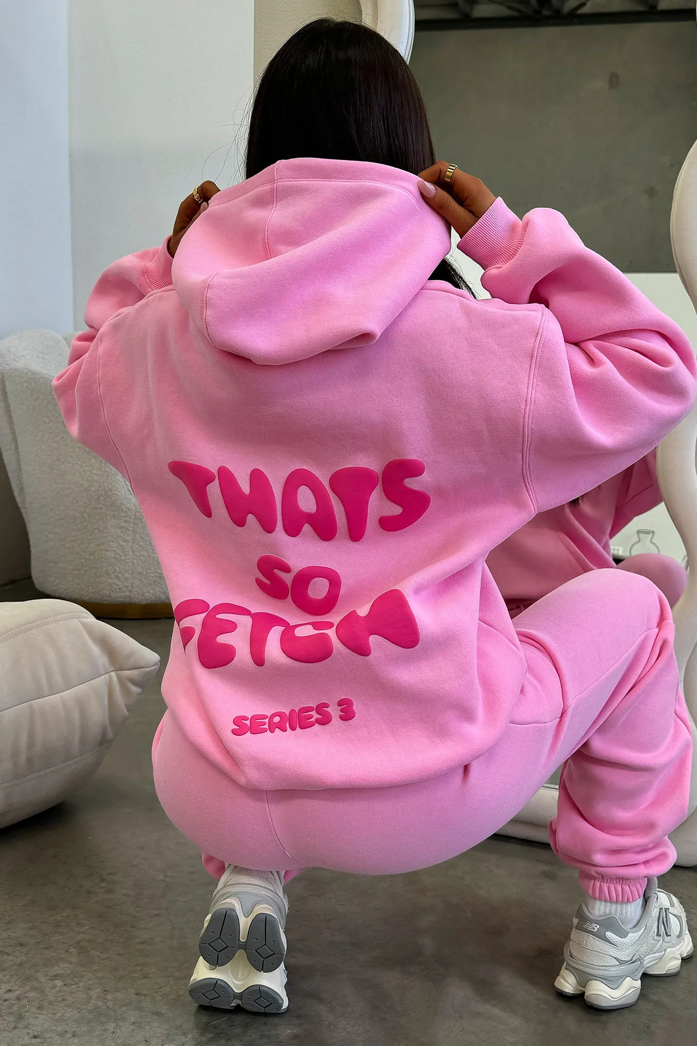 Series 3 Hoodie - Light Pink