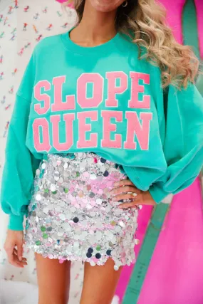 SLOPE QUEEN MINT PULLOVER