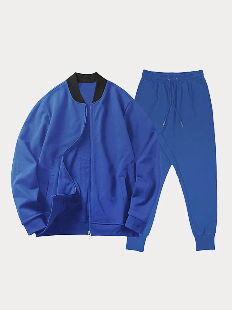 Soft Athleisure Jacket Set