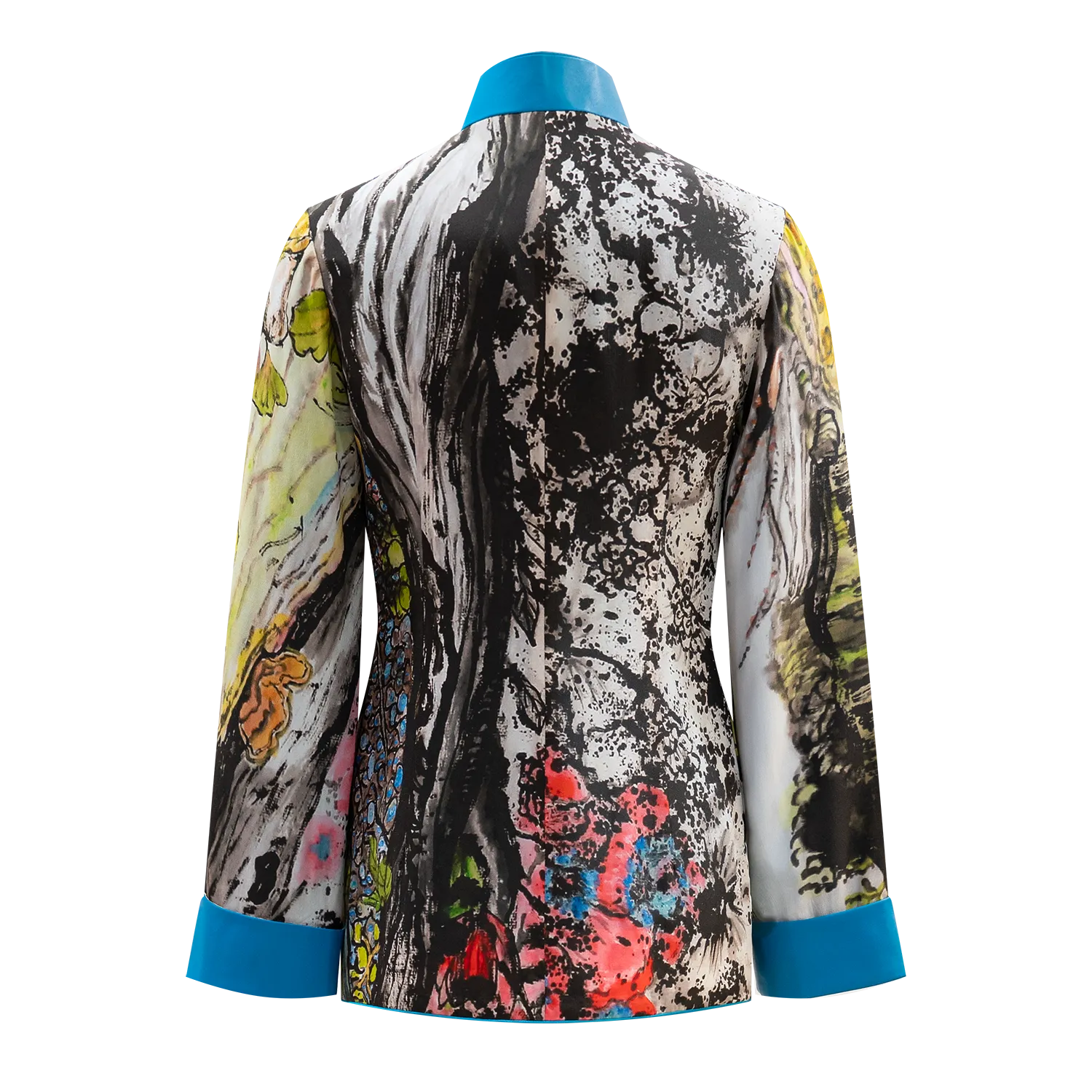 SPARKLE BY KAREN CHAN x HK Designer【HK RESERVOIR】100% Silk Mini Tang Jacket / Kung Fu Jacket