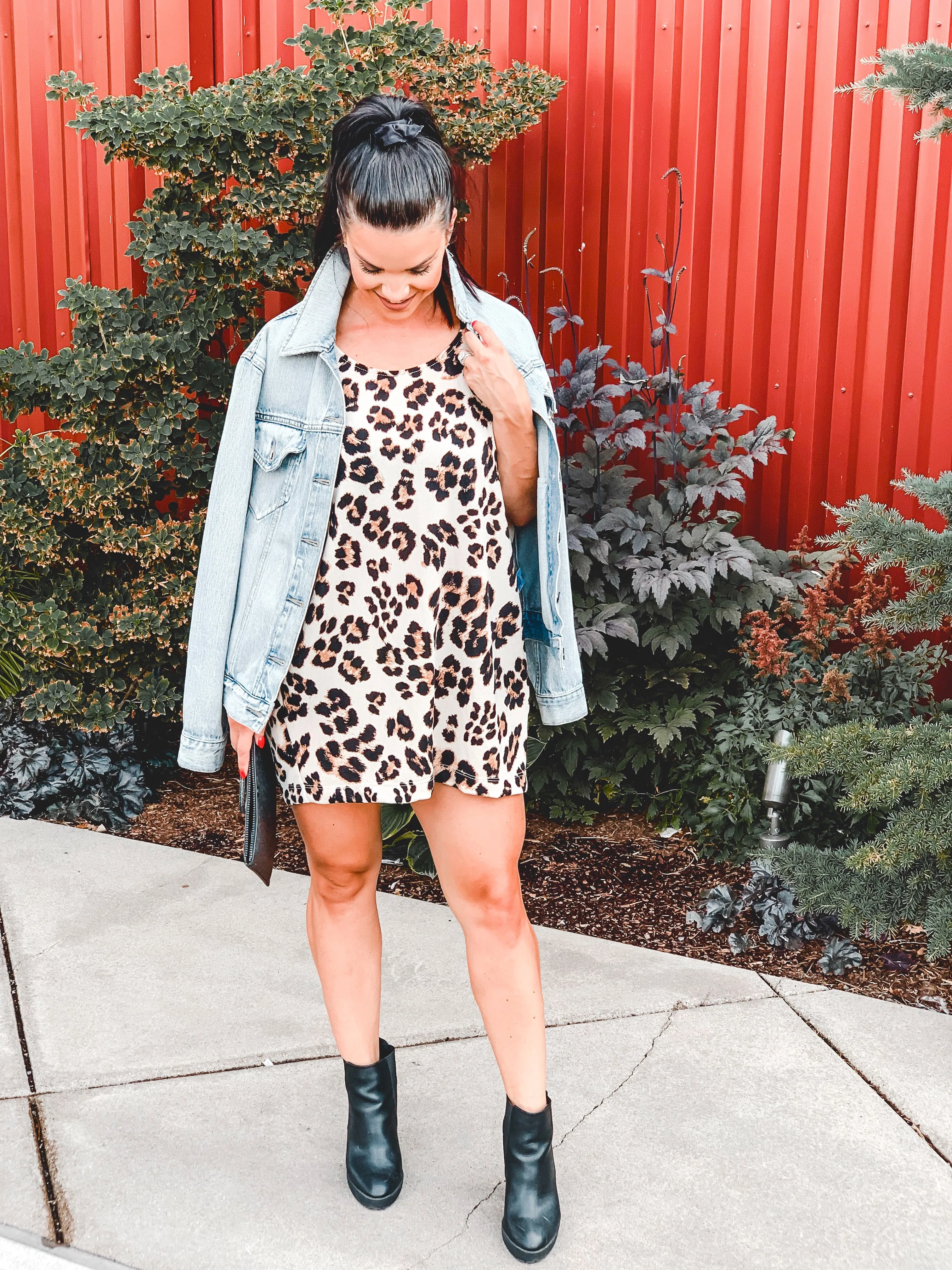 Spot On Leopard Dress