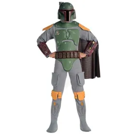 Star Wars Boba Fett Men's Deluxe Bounty Hunter Costume