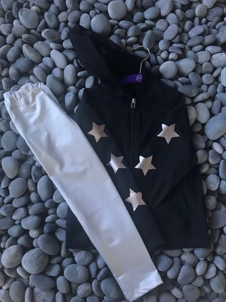 Stars Gold Black Jacket