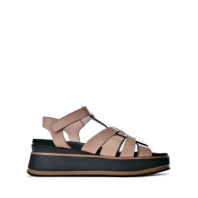 Stella Sand Gladiator Chunky Sandals