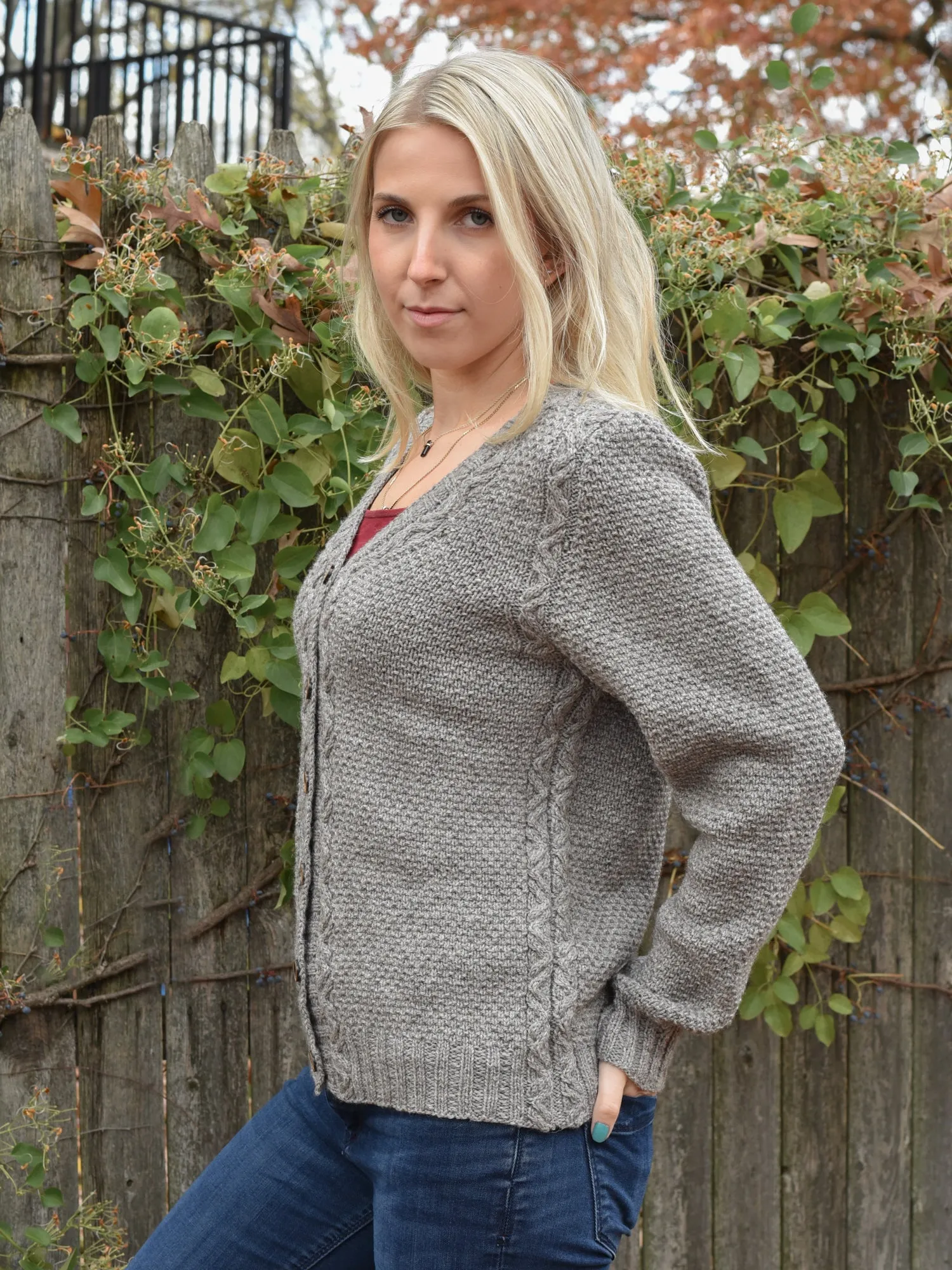 Sticks and Stones Cardigan <br/><small>knitting pattern</small>