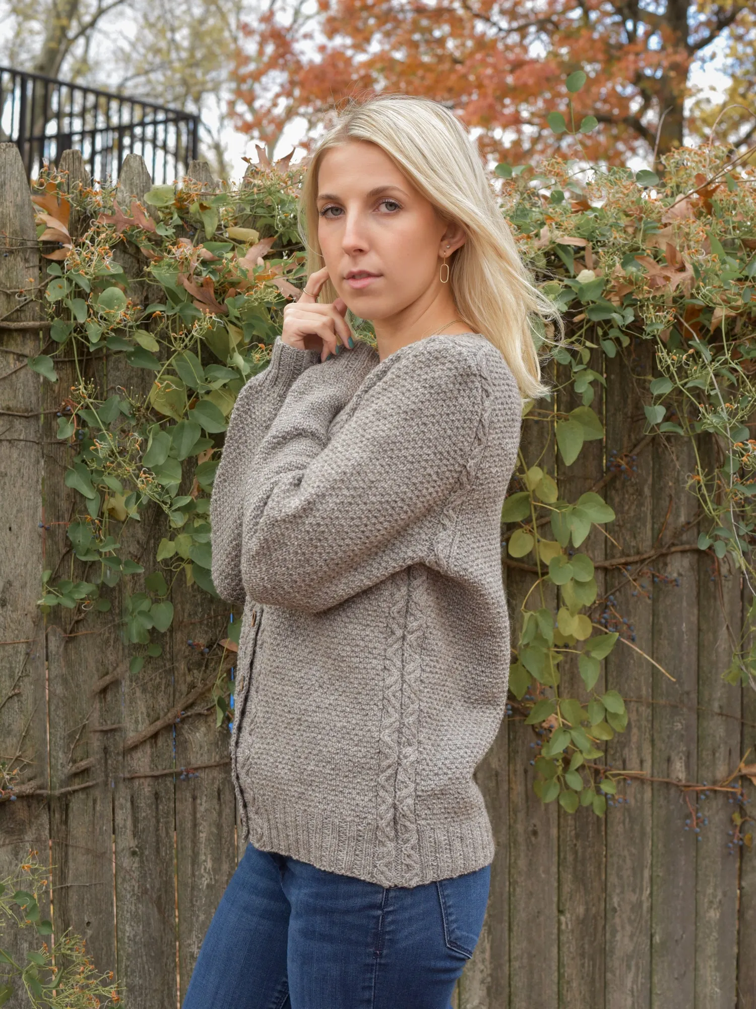 Sticks and Stones Cardigan <br/><small>knitting pattern</small>