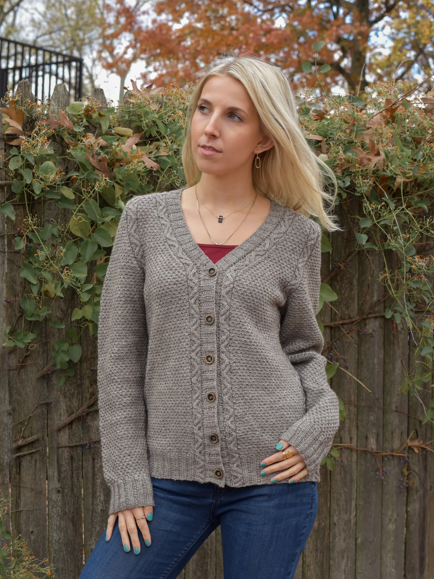 Sticks and Stones Cardigan <br/><small>knitting pattern</small>