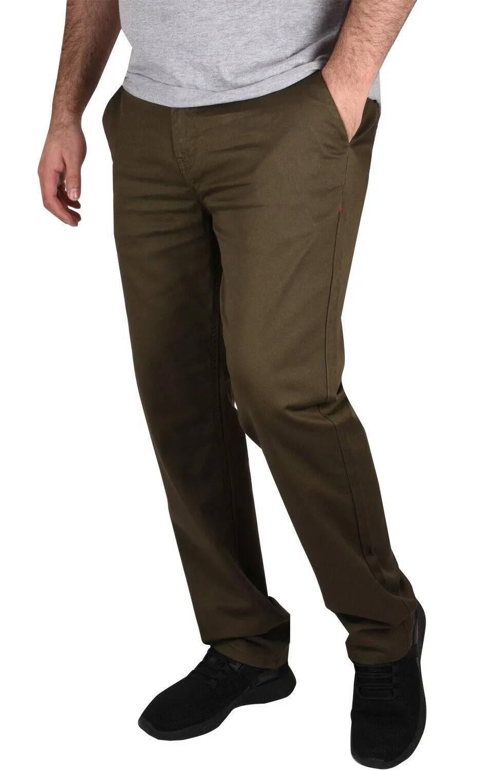 Straight Leg Slim Fit Chinos - TF250