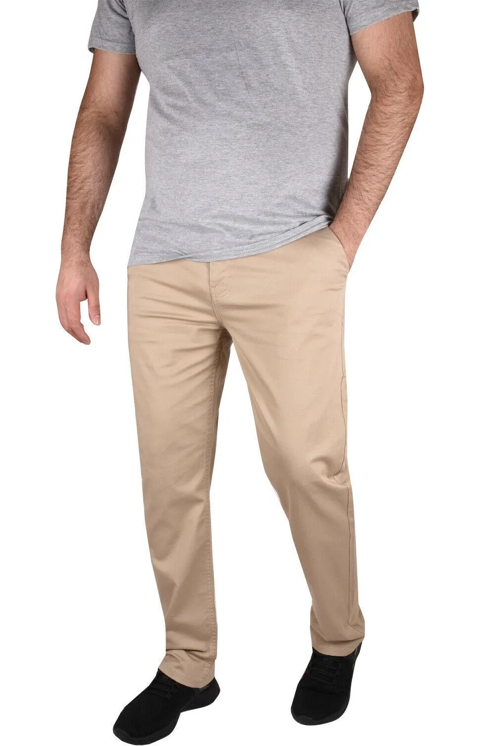 Straight Leg Slim Fit Chinos - TF250