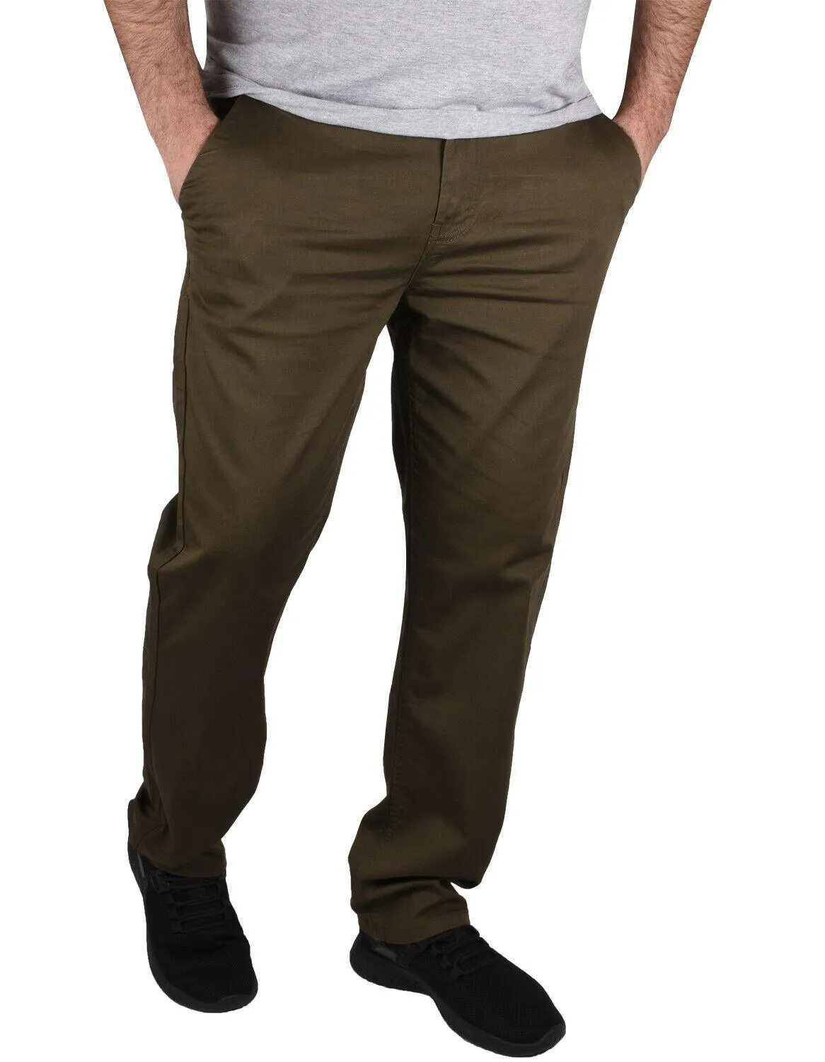 Straight Leg Slim Fit Chinos - TF250