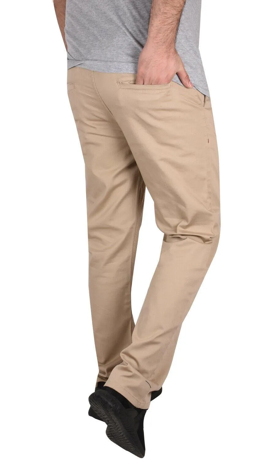 Straight Leg Slim Fit Chinos - TF250