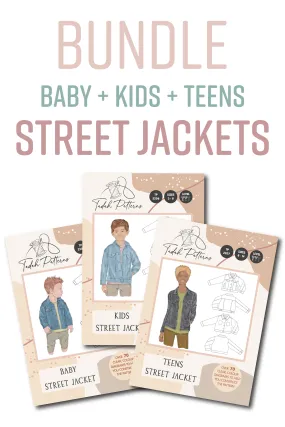 Street Jacket Baby   Kids   Teens BUNDLE