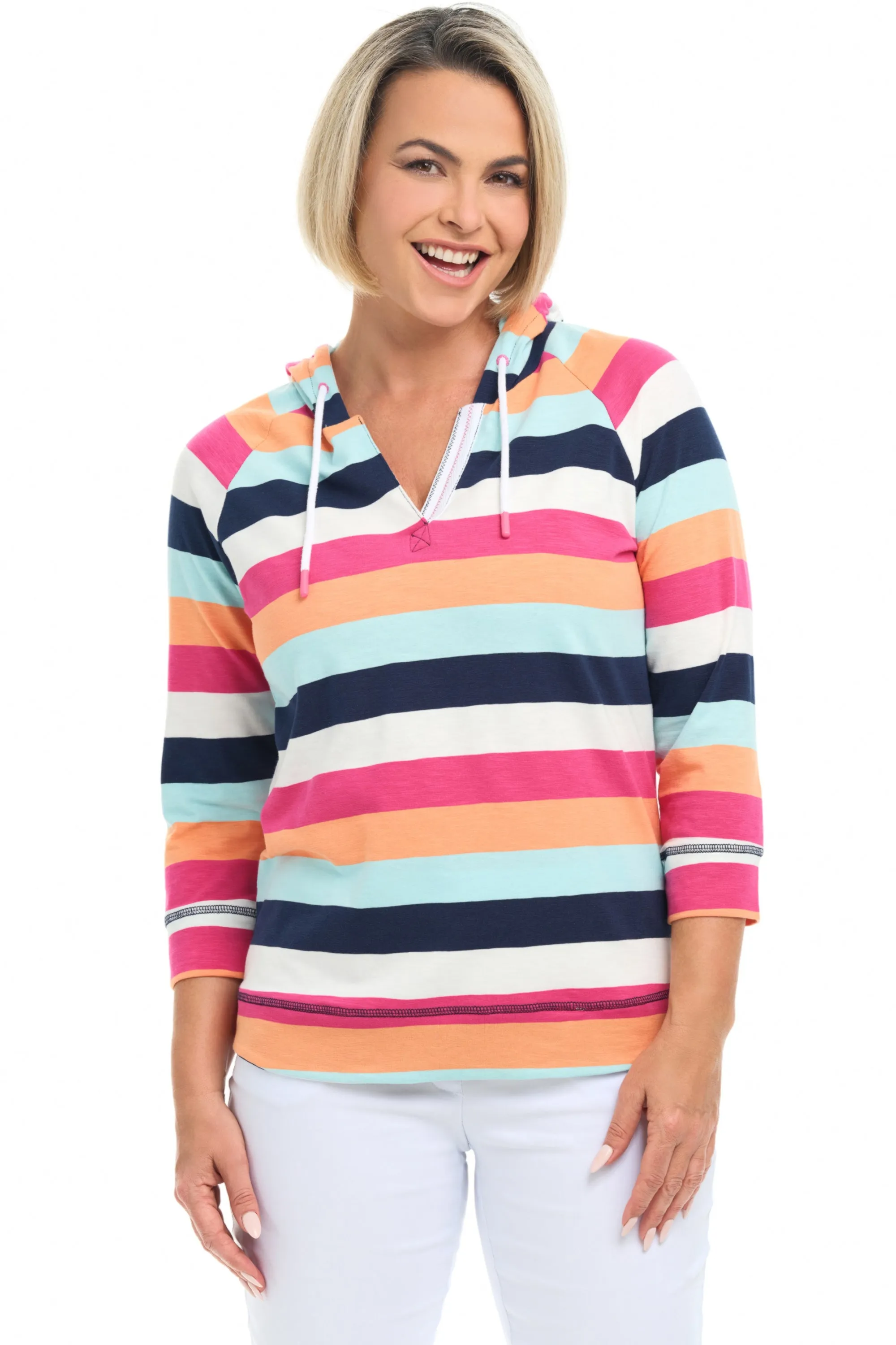 Striped Beach Hoody