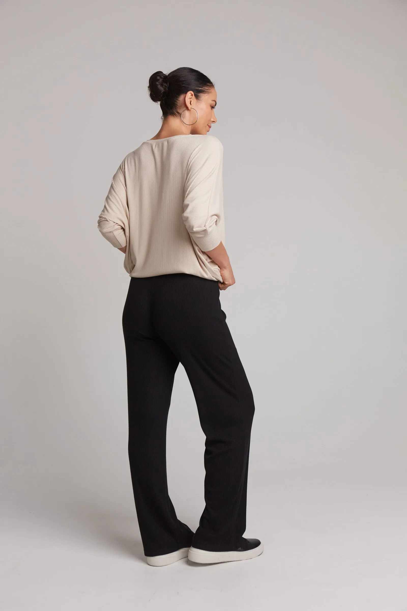 Studio Jersey Pant - Ebony