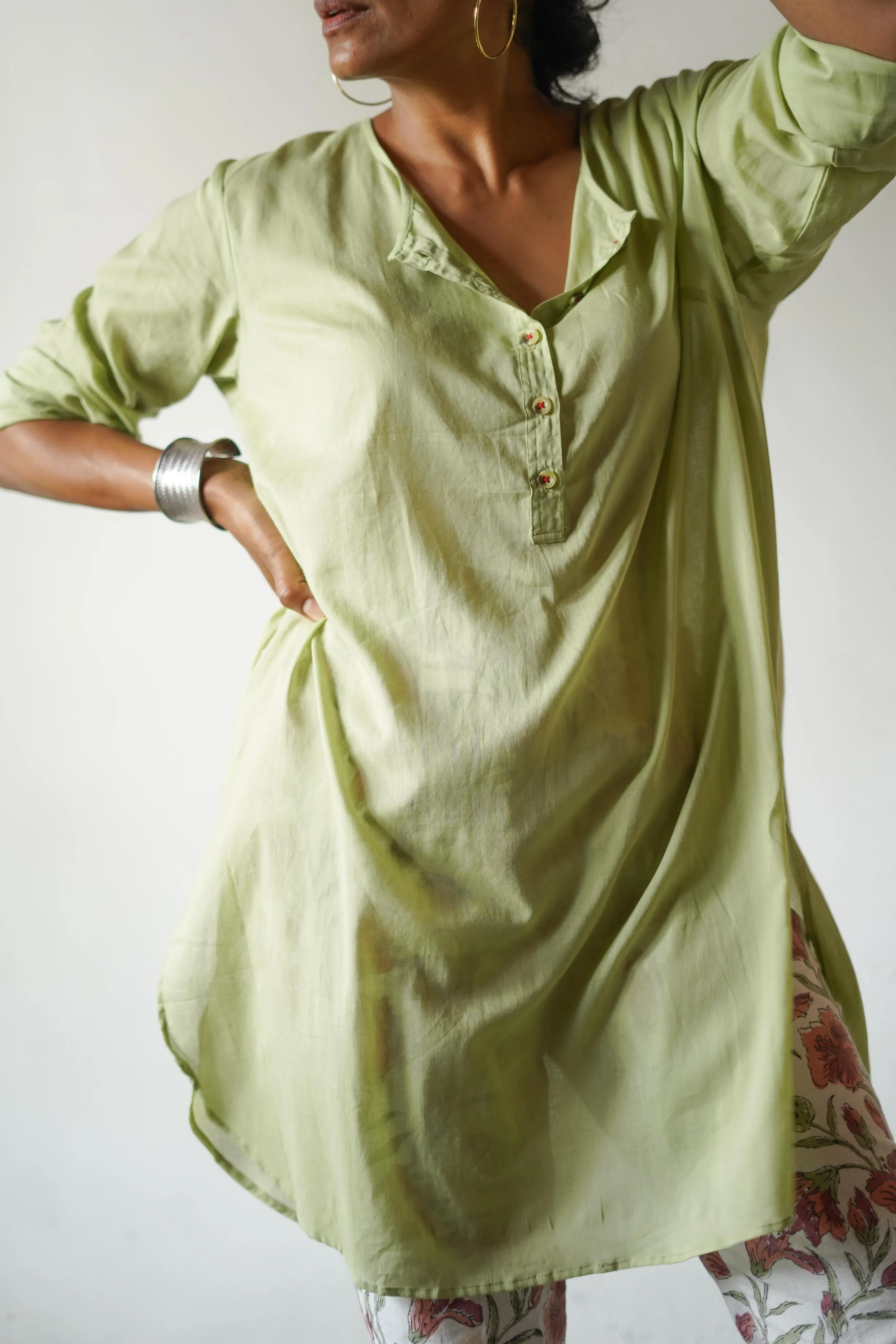 Summer Soft  Muslin Cotton Tunic