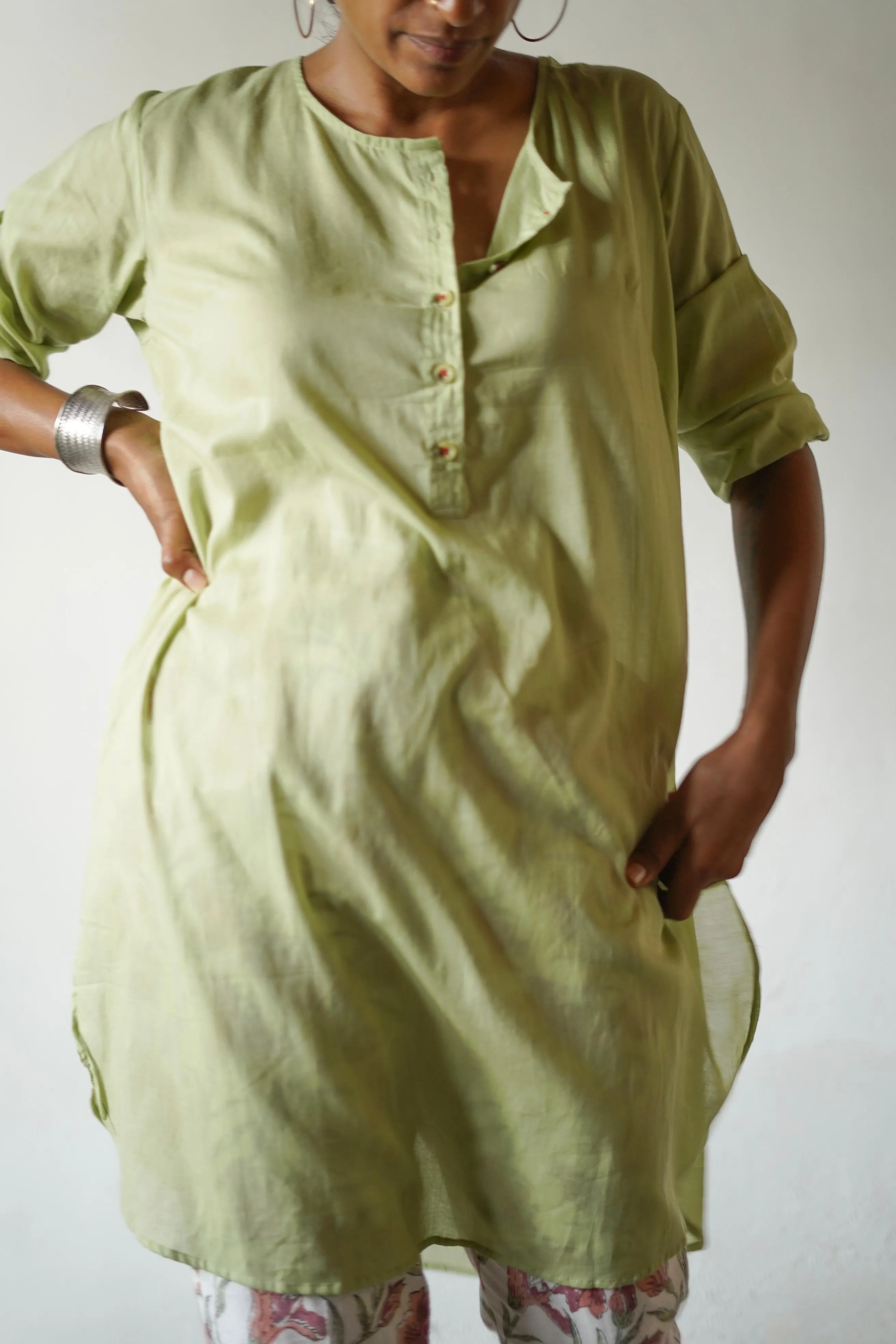 Summer Soft  Muslin Cotton Tunic