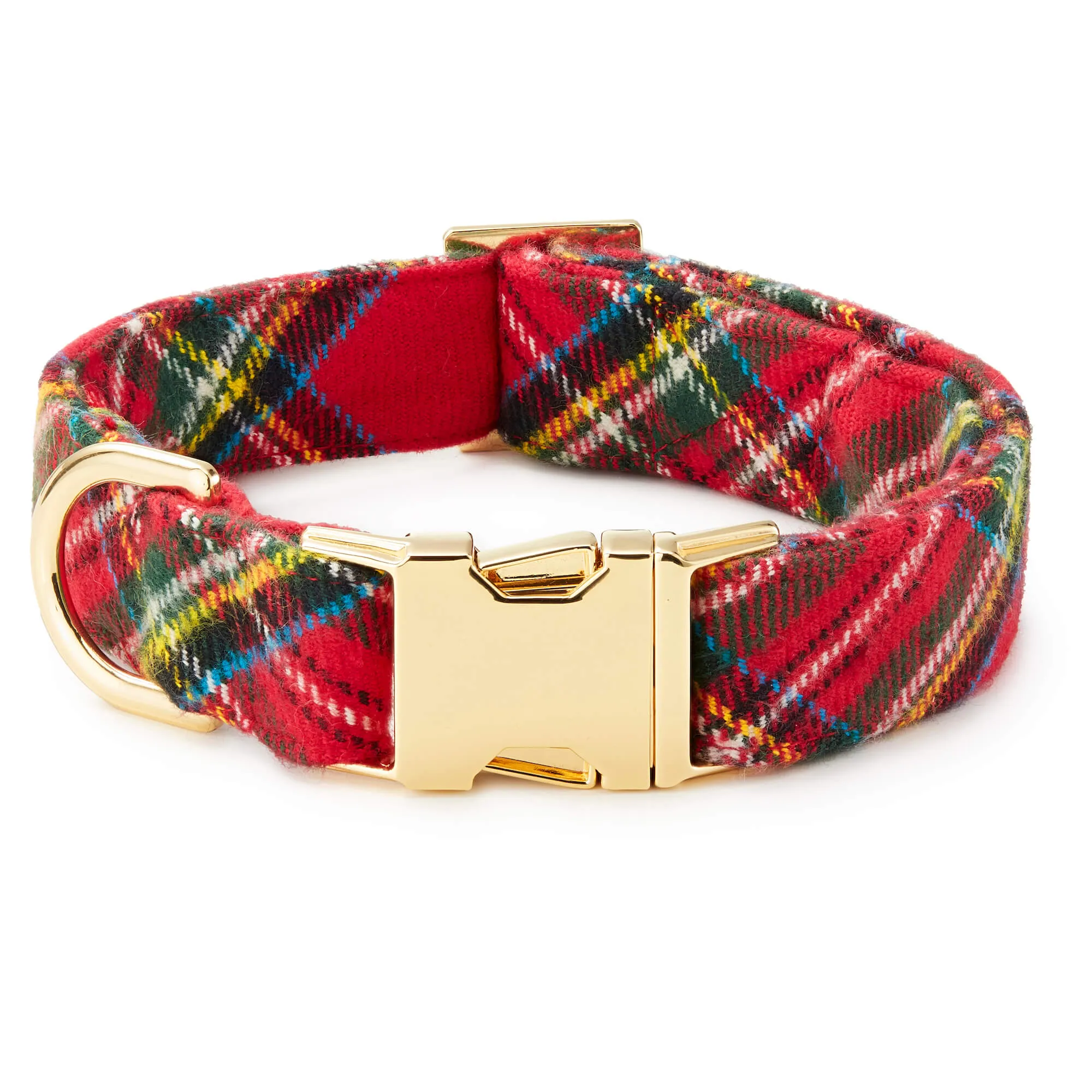 Tartan Plaid Flannel Lady Bow Collar