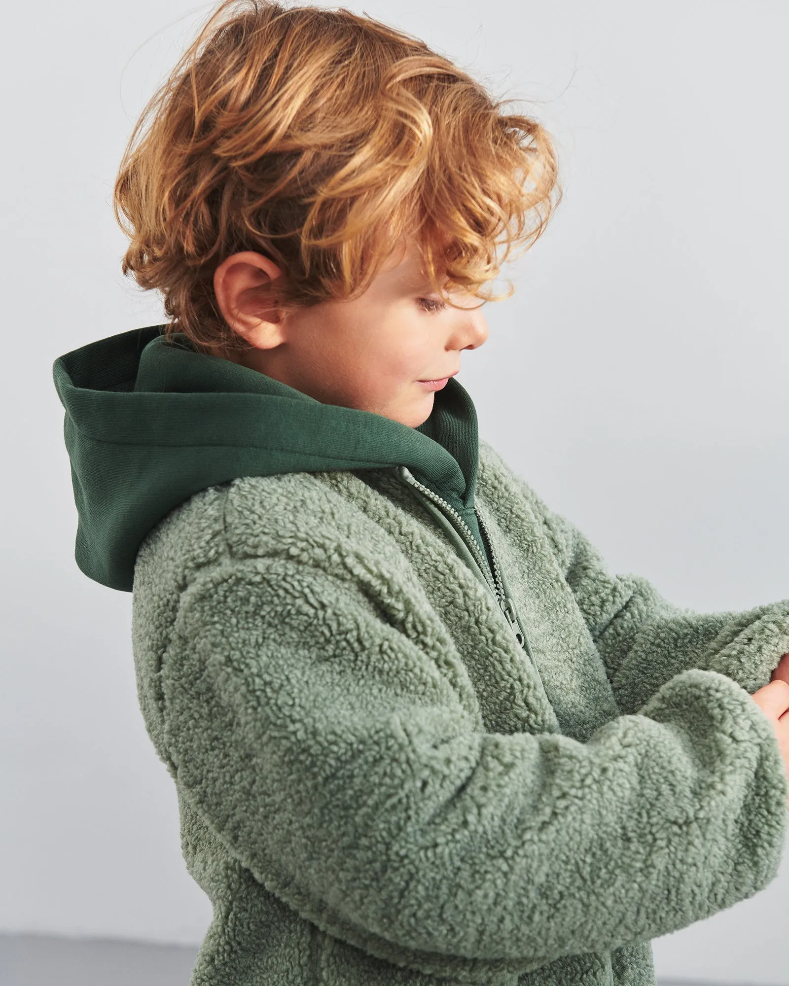 Teddy Jacket - Kids - Green