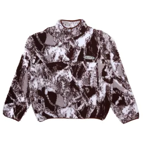 Temple Fleece Jacket - Camo Brown