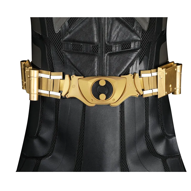 The Dark Knight Batman Cosplay Costume Batman Bruce Wayne Jumpsuit Cape Outfit